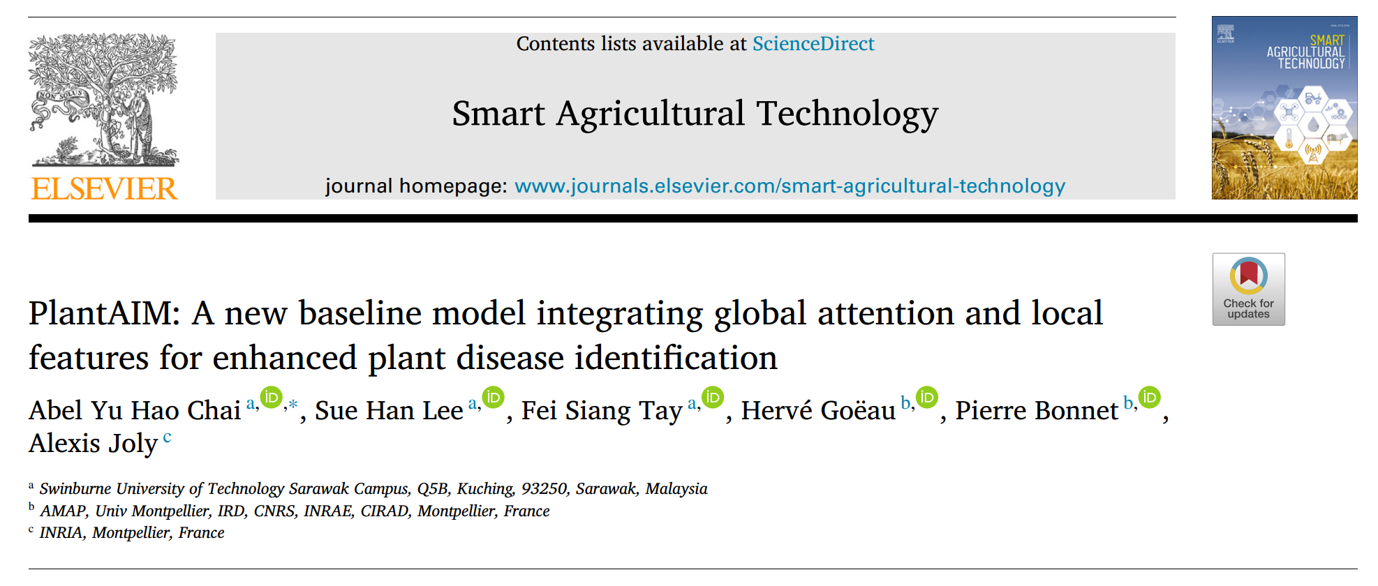 图片[2] - AI科研 编程 读书笔记 - 【人工智能】PlantAIM: 一种融合全局注意力与局部特征以提升植物病害识别能力的新型基准模型 - AI科研 编程 读书笔记 - 小竹の笔记本