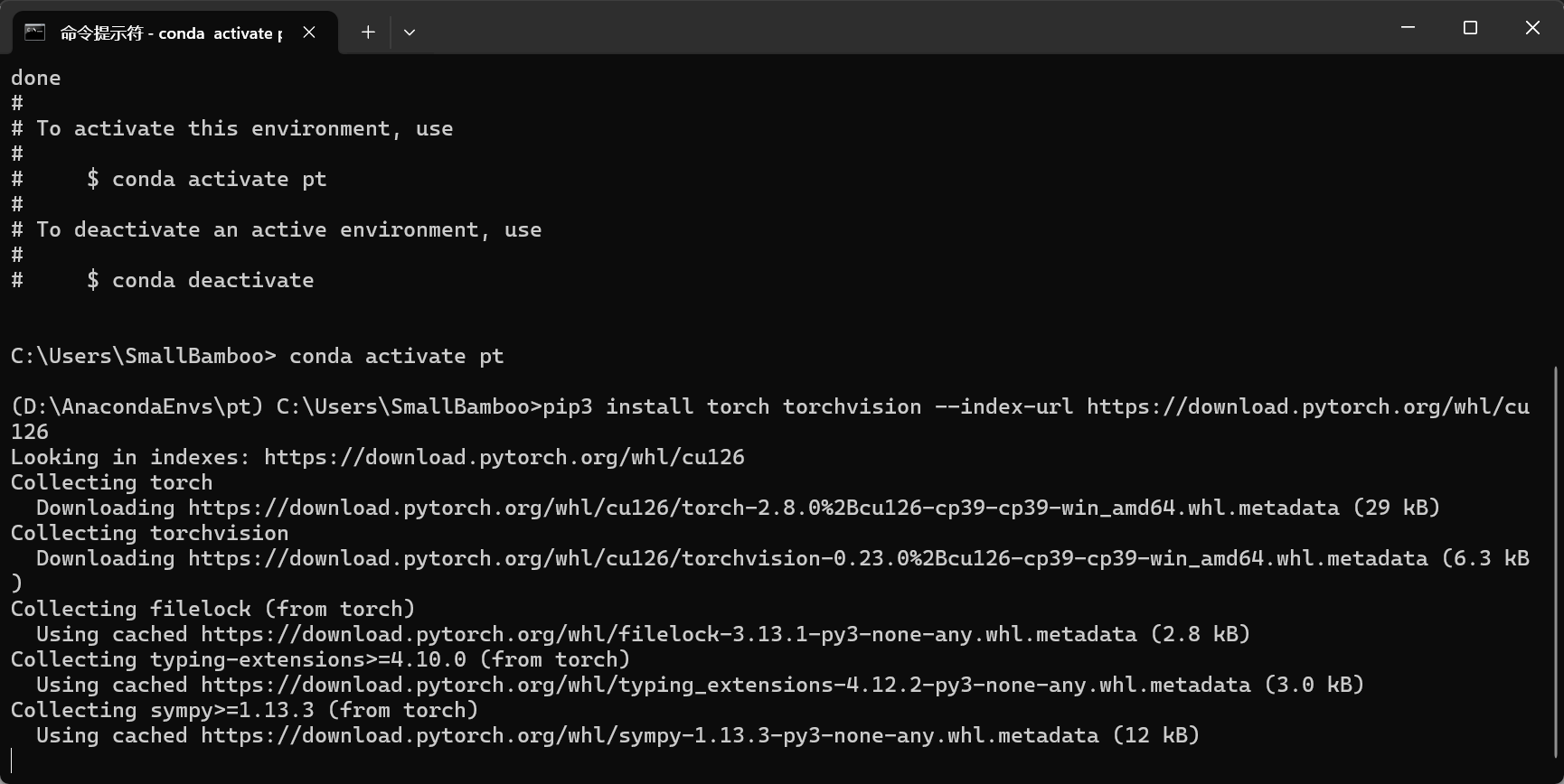 图片[48] - AI科研 编程 读书笔记 - 【人工智能】深度学习框架基础操作实验（安装Anaconda、PyCharm、Tensorflow、PyTorch、PaddlePaddle及测试）（重磅！保姆级52张教程图） - AI科研 编程 读书笔记 - 小竹の笔记本