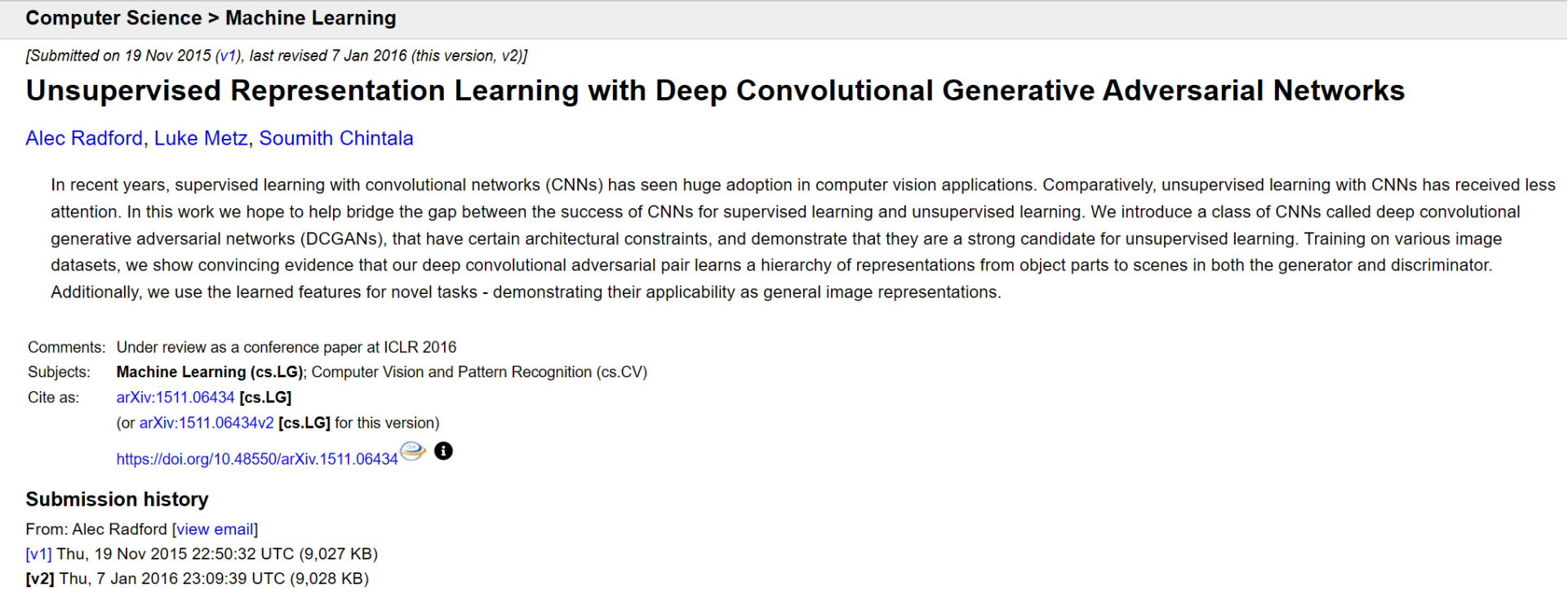 图片[1] - AI科研 编程 读书笔记 - 【人工智能】DCGAN文献阅读及源码复现 - AI科研 编程 读书笔记 - 小竹の笔记本